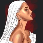 Color By Number Love Story
